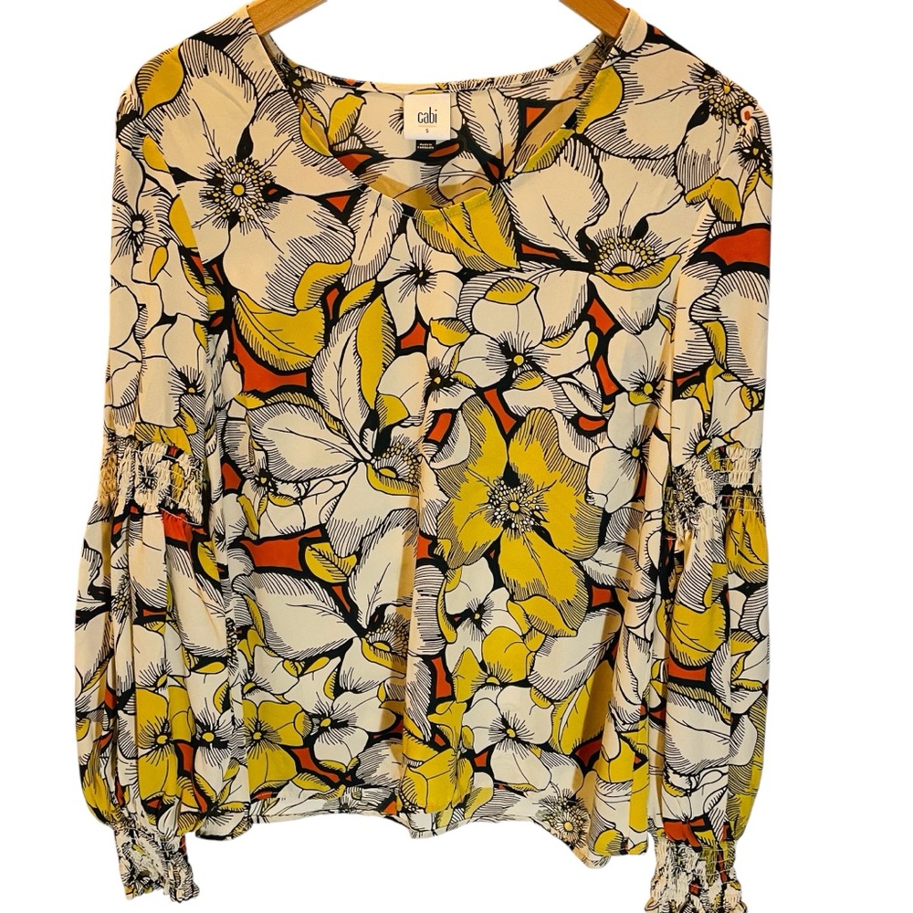 Cabi Sequel Floral Blouse